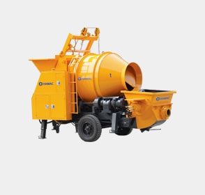 Concrete Mixer With Pump